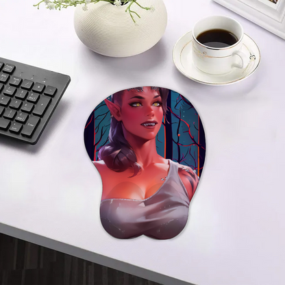 Karlach Inspired | Baldur's Gate 3 3D Oppai Mousepad