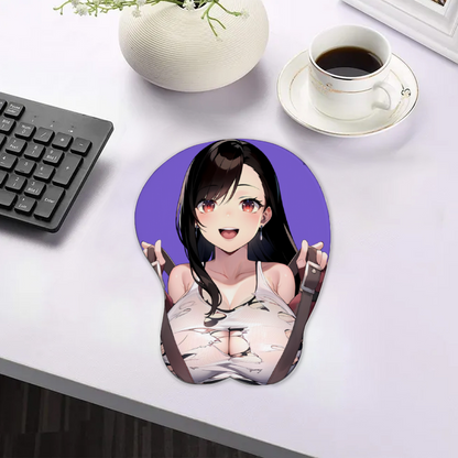 Tifa Lockheart - Pose B Inspired | Final Fantasy VII 3D Oppai Mousepad